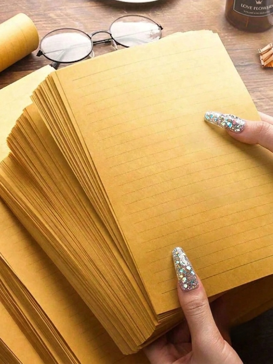 Wax Seal Letter Kit - 100 Pezzi di Carta da Lettere