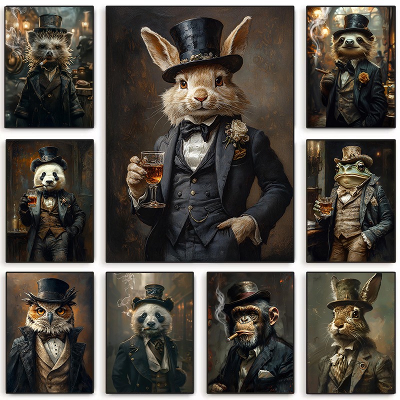 Pet Portrait Custom - Stampa su Tela di Ritratti Animali