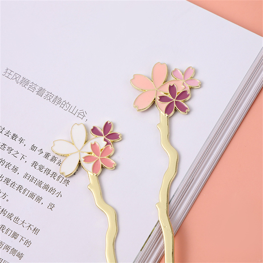 Segnalibro Sakura in metallo s - Dried Flower Bookmark recensione e prezzo